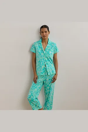 Ralph Lauren Pigiama in jersey a fiori taglio corto