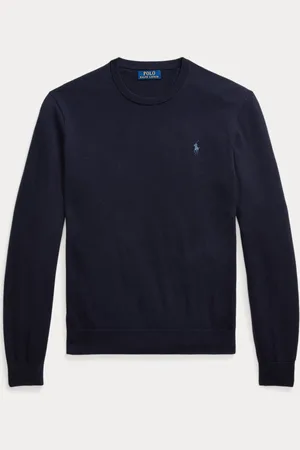 Ralph Lauren Maglia girocollo in cotone e cashmere