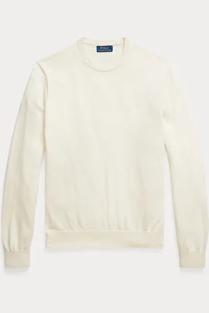 Ralph Lauren Maglia girocollo in cotone e cashmere