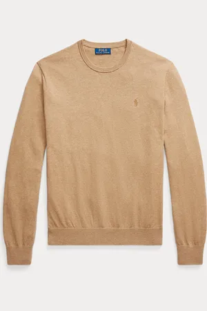Ralph Lauren Maglia girocollo in cotone e cashmere