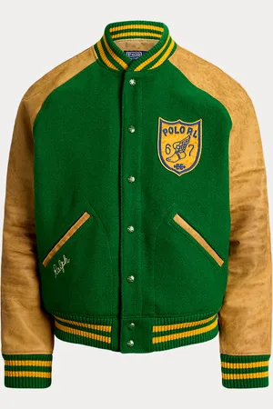 Ralph Lauren Giacca Letterman in stile vintage