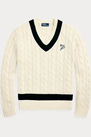 Ralph Lauren Maglia da cricket in misto cotone