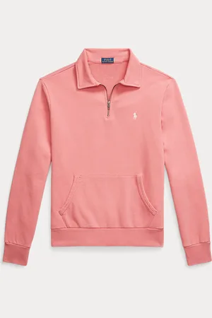 Ralph Lauren Felpa in cotone loopback con cerniera