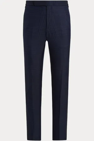 Ralph Lauren Pantaloni da smoking in misto seta