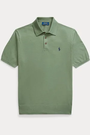 Ralph Lauren Maglia in cotone con colletto polo