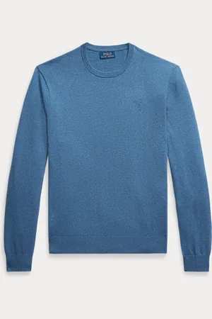 Ralph Lauren Maglia girocollo in cotone e cashmere