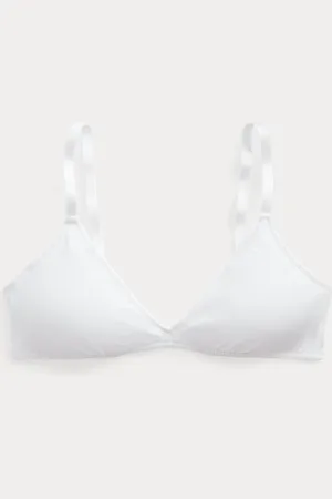 Ralph Lauren Reggiseno a triangolo smerlato