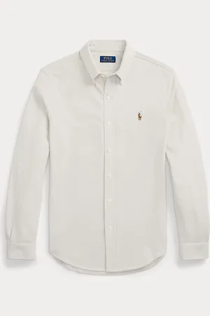 Ralph Lauren Camicia Oxford in maglia