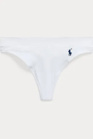 Ralph Lauren Perizoma a vita media in cotone stretch