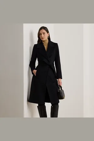 Ralph Lauren Cappotto a vestaglia in misto lana