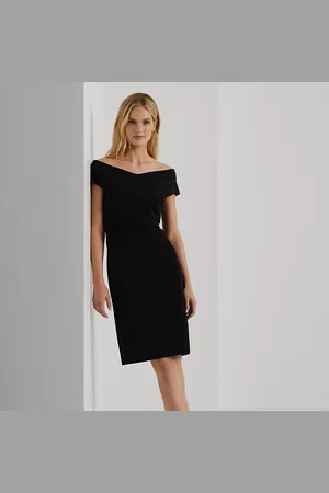 Ralph Lauren Abito in crêpe a spalle scoperte