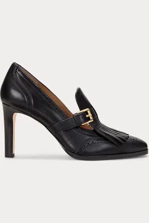 Ralph Lauren Décolleté Colleen in pelle traforata