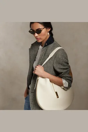 Ralph Lauren Borsa Shoulder Polo ID grande in pelle