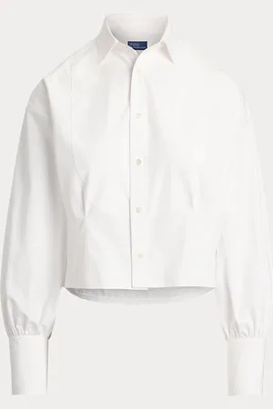 Ralph Lauren Camicia da smoking taglio corto