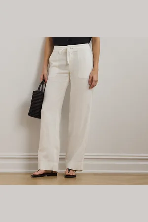Ralph Lauren Pantaloni a gamba larga in lino