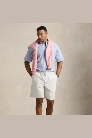 Ralph Lauren Taglie Plus - Short Prepster Polo in chino stretch