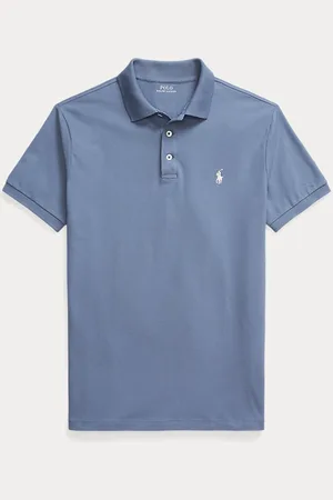 Ralph Lauren Polo in piqué stretch Custom Slim-Fit