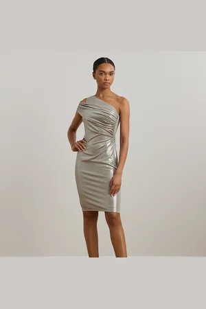 Ralph Lauren Abito monospalla metallizzato