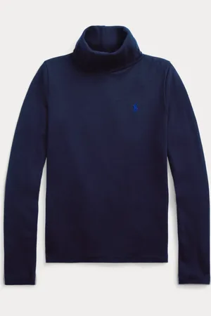 Ralph Lauren Dolcevita in misto cotone a coste