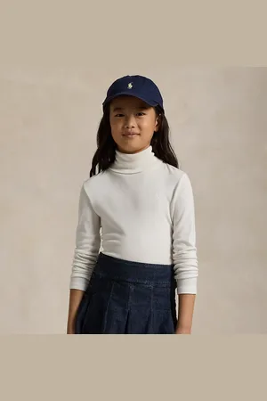 Ralph Lauren Dolcevita in misto cotone a coste
