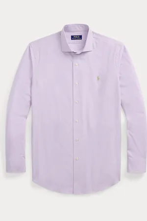 Ralph Lauren Camicia scozzese in popeline Custom-Fit