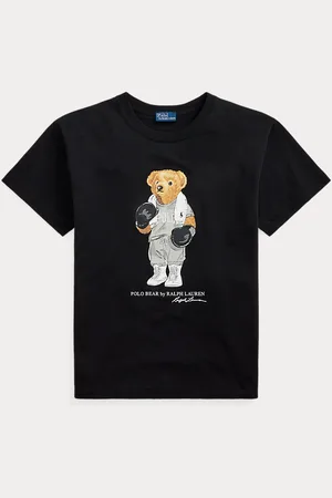 Ralph Lauren Maglietta Polo Bear in jersey di cotone