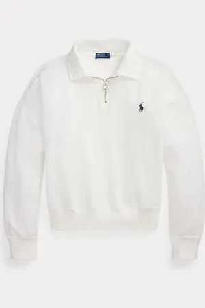 Ralph Lauren Pullover con un quarto di cerniera