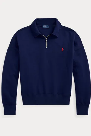 Ralph Lauren Pullover con un quarto di cerniera