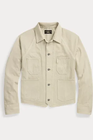 Ralph Lauren Giacca in twill a spina di pesce
