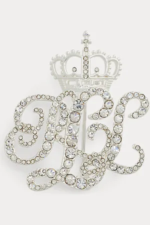 Ralph Lauren Spilla placcata argento con corona