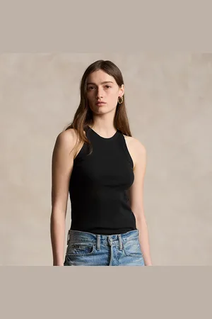 Ralph Lauren Canotta in cotone a coste