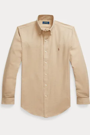 Ralph Lauren Camicia in twill tecnico Custom-Fit