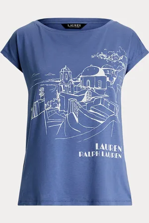 Ralph Lauren Maglietta in misto cotone con grafica