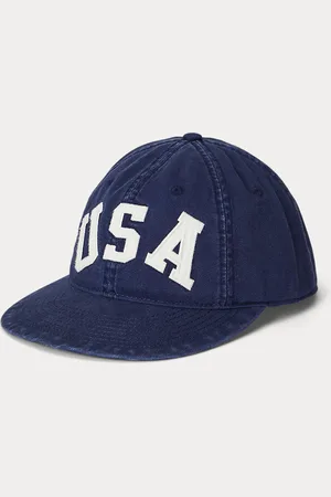 Ralph Lauren Cappellino in twill con applicazione