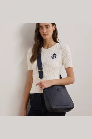 Ralph Lauren Borsa Cameryn grande in pelle martellata