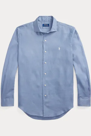 Ralph Lauren Camicia in lino Custom-Fit