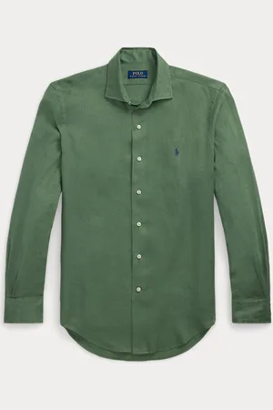 Ralph Lauren Camicia in lino Custom-Fit