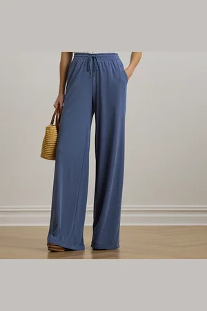Ralph Lauren Pantaloni a gamba larga con coulisse
