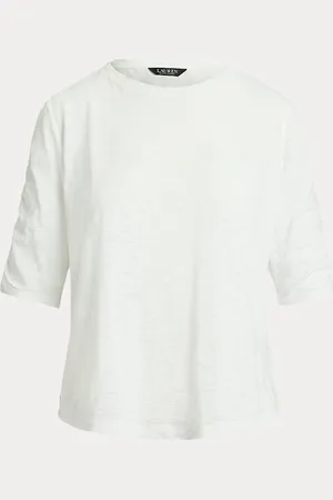 Ralph Lauren Maglietta in jersey di cotone irregolare