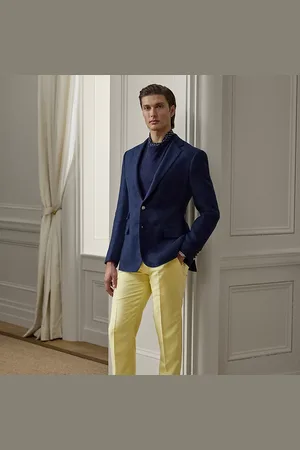 Ralph Lauren Pantaloni Gregory in seta e lino
