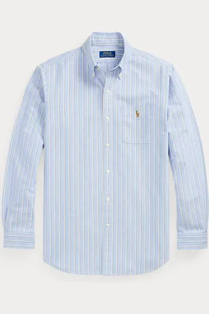 Ralph Lauren Camicia Oxford a righe Slim-Fit