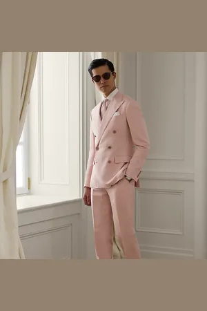 Ralph Lauren Pantaloni Gregory in seta e lino