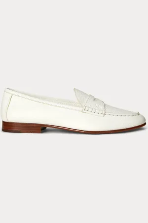 Ralph Lauren Penny loafer in pelle martellata
