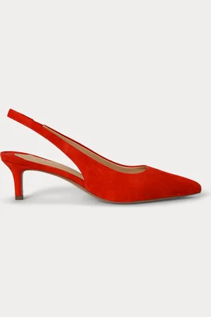Ralph Lauren Décolleté slingback Lolah II in camoscio