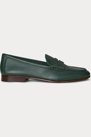 Ralph Lauren Penny loafer in pelle martellata