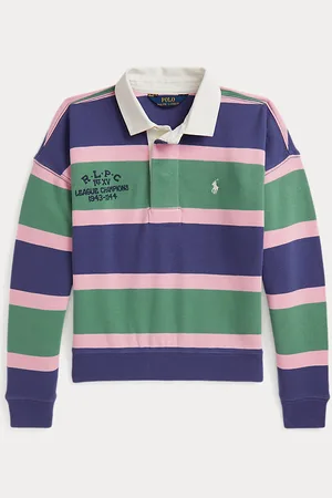 Ralph Lauren Felpa rugby in spugna a righe