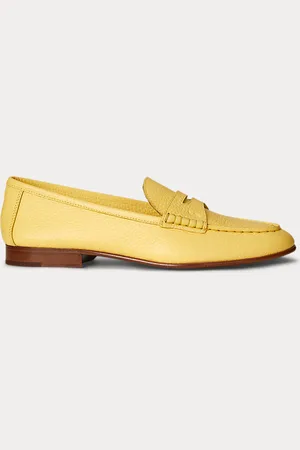 Ralph Lauren Penny loafer in pelle martellata