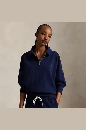 Ralph Lauren Pullover con un quarto di cerniera