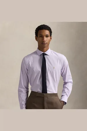 Ralph Lauren Camicia scozzese in popeline Custom-Fit