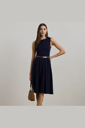 Ralph Lauren Abito smanicato in tessuto ponte